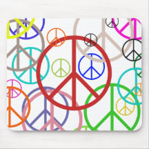 Friedenszeichen Mousepads