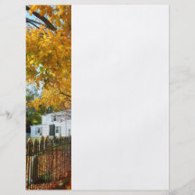 Friedhof im Herbst Individuelle Flyer