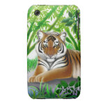 Friedlicher bengalischer Tiger iPhone 3 Fall iPhone 3 Hüllen