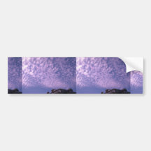 Friedlicher Cirrocumulus Auto Aufkleber