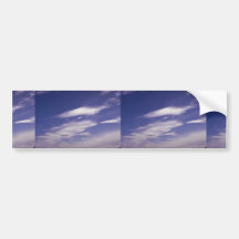 Friedlicher Cirrocumulus Auto Sticker