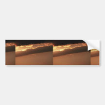 Friedlicher Stratus Auto Sticker