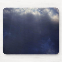 Friedlicher Stratus (Sunbeams) Mauspad