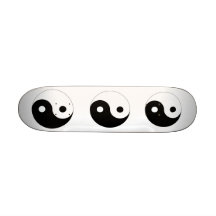 Friedlicher Yin Yang Individuelles Skateboard