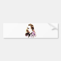 Friedrich Nietzsche Autoaufkleber