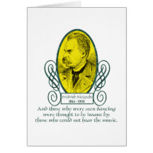 Friedrich Nietzsche Karte