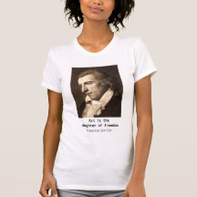 Friedrich Schiller: Kunst ist die Tochter der Frei Shirts