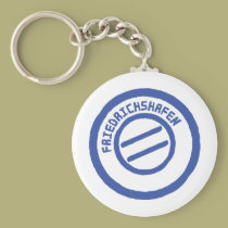 Friedrichshafen-Posten stempel Briefmarke schlüsselanhänger