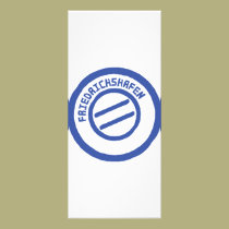 Friedrichshafen-Posten stempel Briefmarke werbeflyer