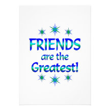 Friends are the Greatest Personalized Announcements