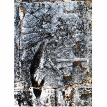 Fries, Ballgericht, Chichen Itza, Yucatan, Mexiko Fotofiguren