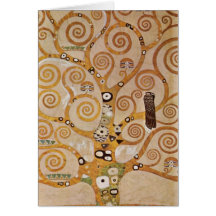 Fries II durch Gustav Klimt Karte