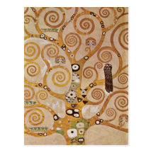 Fries II durch Gustav Klimt Postkarte