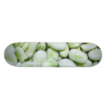 Frische fava Bohnen Personalisierte Skatedecks