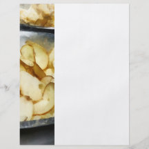 Frische Kartoffelchips Personalisierte Flyer