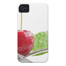 Frische rote Kirschen Gourmet Zauber iPhone 4 Hülle
