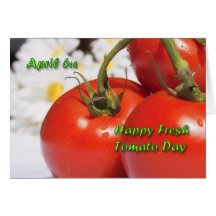 Frische Tomate-Tageskarte am 6. April