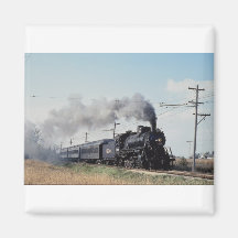 Frisco 2-10-0, Nr. 1630, Illinois-Eisenbahn-Museum Kühlschrankmagnet