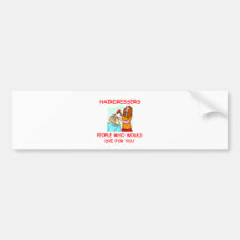 Friseur Autosticker