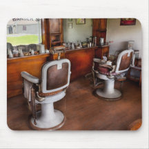 Friseur - der Haar-Stylist Mauspad