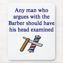 Friseur-Mausunterlage Mauspads
