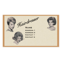 FRISEUR - SEHR BERUFLICHE VISITENKARTE 2