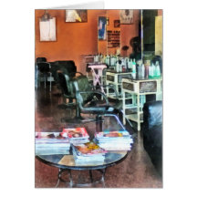 Friseursalon Karte