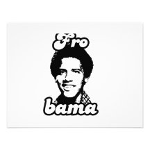 FRObama T-Shirt Individuelle Ankündigskarten
