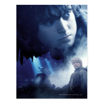 Frodo, Gollum und Sam Postkarte