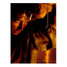 Frodo Starren am Ring Postkarte