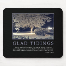 Frohe Neuigkeiten Mousepad