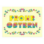 Frohe Ostern Postkarte