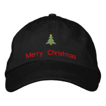 Frohe Weihnacht-gestickter Hut Baseballkappe