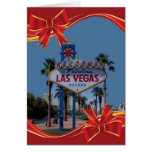 Frohe Weihnacht-Karte Las Vegass