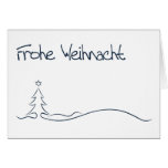 Frohe Weihnacht... / Merry Christmas Grußkarte