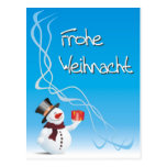 Frohe Weihnacht... / Merry Christmas Postkarte