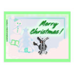 Frohe Weihnacht-Postkarte