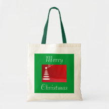 Frohe Weihnacht-Taschen-Tasche