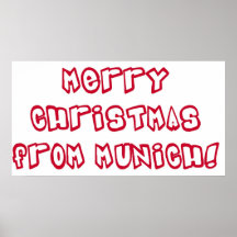 Frohe Weihnachten Posterdruck