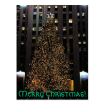 Frohe Weihnachten! Postkarte