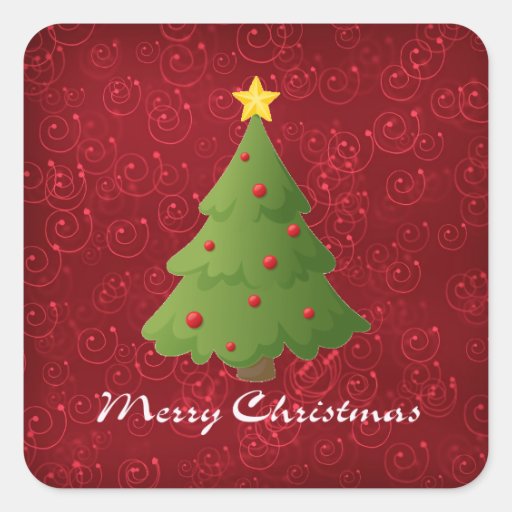 Frohe Weihnachten Sticker
