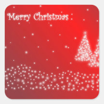 Frohe Weihnachten Sticker