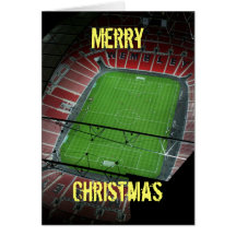 Frohe Weihnachten - Wembley Stadium Grußkarte