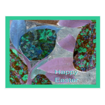 Fröhliche Ostern Postkarte