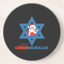 Fröhliches Chrismukkah - Untersetzer