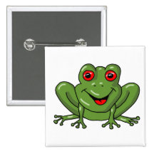 Frosch Anstecknadelbuttons