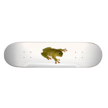 Frosch auf Wand Personalisiertes Skateboard
