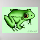 Frosch, Druck Plakat