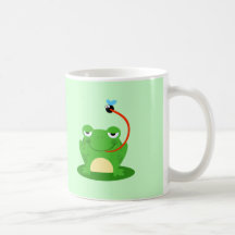 Frosch-Frosch-amphibisch lustiges Wanzen-Cartoon-T Kaffee Tasse
