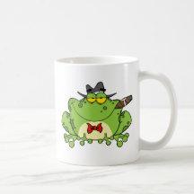 Frosch-Gangster Kaffee Haferl